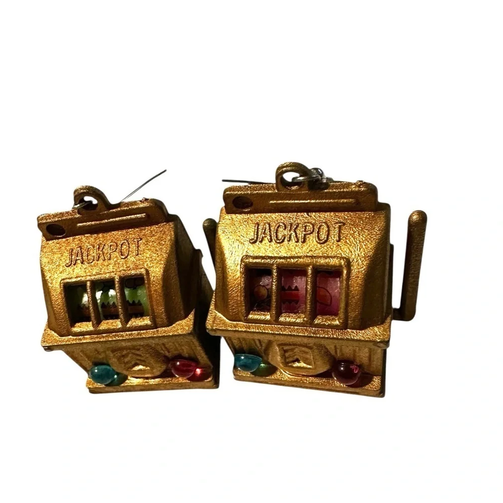 Money Game Camp Novelty Earrings - Picture 5 of 5